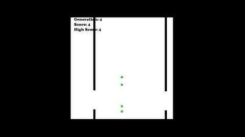 Demonstration of Genetic Algorithm using a Basic Flappy Bird