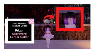 WHERE TO FIND THE GRAVEYARD LURKING COLLAR IN THE HALLOWEEN MAZE 2020// Roblox Royale High