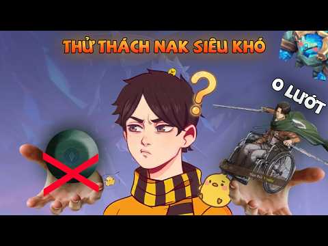 "Nak without a move button" vs. "Nak without dashing": WHICH IS HARDER?