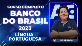 Concurso Banco do Brasil 2023 - Curso Completo de Língua Portuguesa - AlfaCon