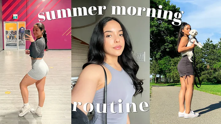 6:30 AM Summer Morning Routine 2022 // gym workout, working from home + balance