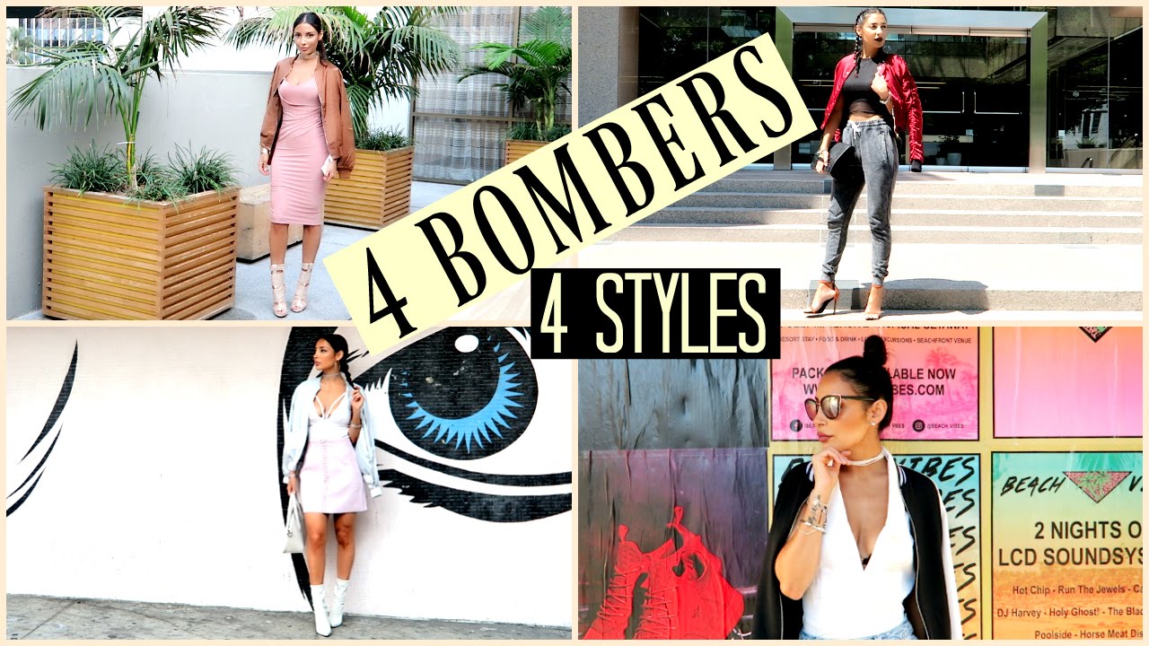 FASHION⎮4 façons de porter son Bomber !