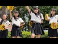 横 4K60p チアダンスRAINBOW鳥取 ⑥ 私は最強 / Ado 240602 鳥取まちなかビアフェスタ / 風紋広場