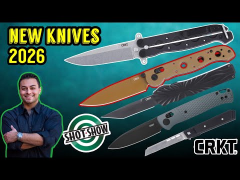 EVERY New CRKT Knife of 2026 (Full Lineup!) + Coming Soon Intel | Colombia River Knife and Tool