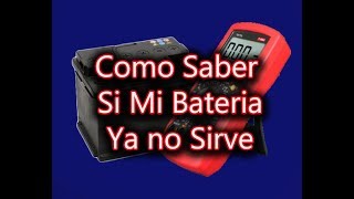 Como saber si falla el alternador o la Bateria De Mi Auto Sedan o Camioneta