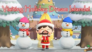 Visiting Holiday Dream Islands in Animal Crossing New Horizons!