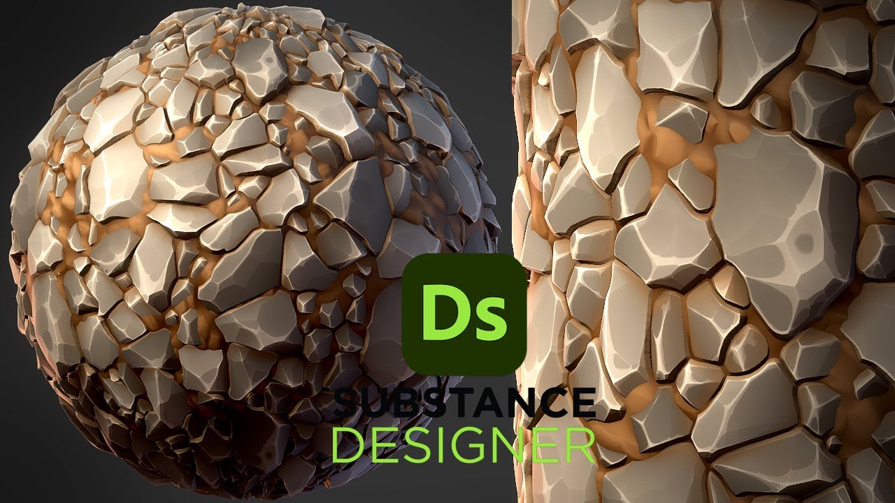 Substance Designer Rocks Graph Making a Stylized Rock Ground Material in Substance Designer - YouTube