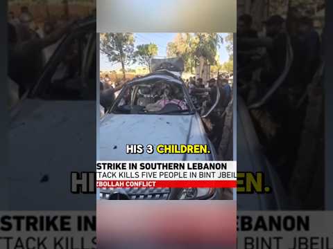 Israeli Airstrike K Lls A Father And 3 Children In Lebanon