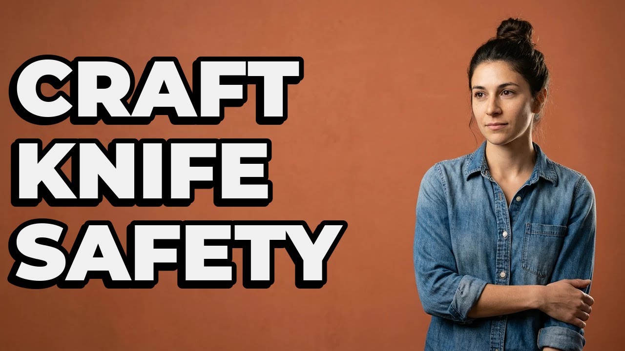 How Do I Safely Use A Utility Knife For Crafts?