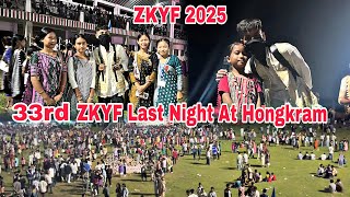 33Rd Zkyf Last Night At Hongkram West Karbi Anglong