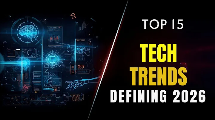 Top 15 New Technology Trends That Will Define 2026!