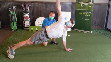 High Plank Rotations