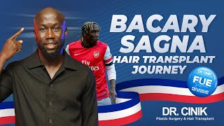 Bacary Sagna Hair Transplant Journey Dr Cinik Hospital