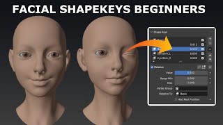 Blender 4.0 | Facial Shape-keys For Beginners