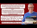 Bill Gates' 2-Minute Speech at High School: 11 Life-Changing Lessons | Arrives by Helicopter