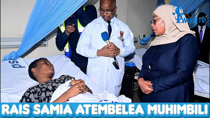 Rais Samia Atembelea Majeruhi wa Ajali ya Kuporomoka kwa Ghorofa Kariakoo Muhimbili