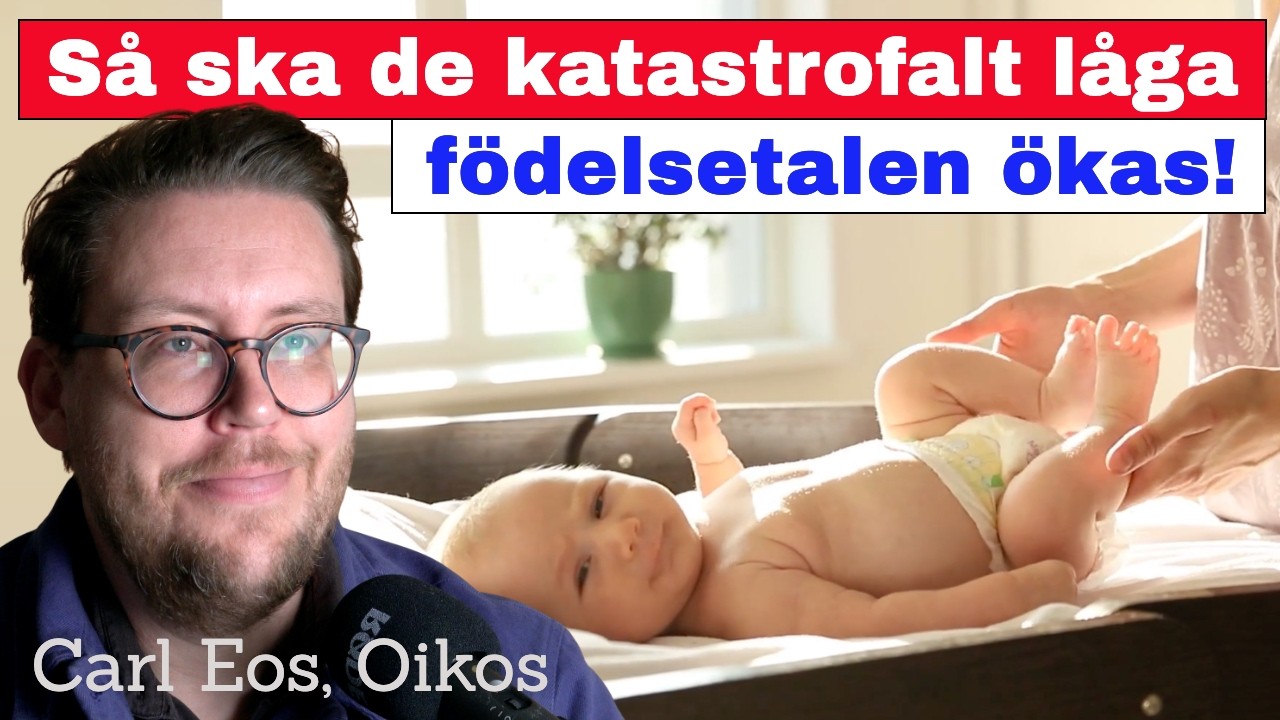 Så ska de katastrofalt låga födelsetalen ökas!