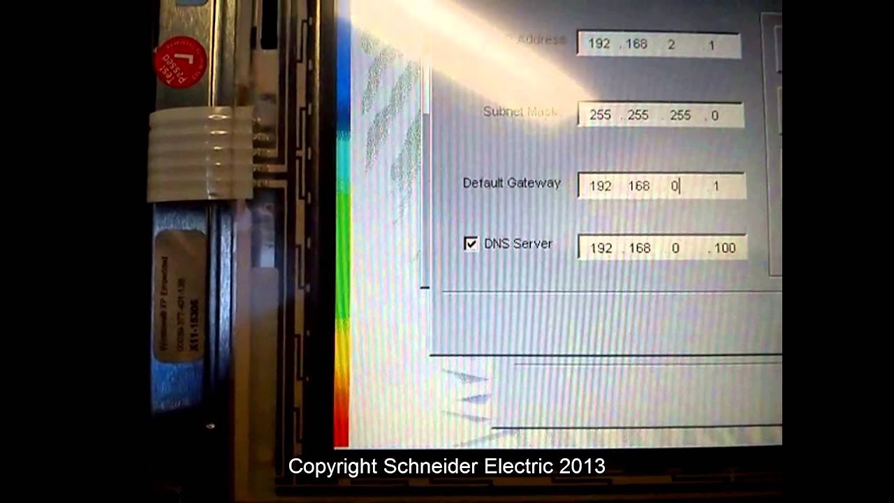 C Bus IP Settings on Colour Touch Screen 20131121 - YouTube
