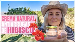 'Botox Natural' Crema Antiedad Natural y Casera! de Hibisco | Cosmetica Natural en casa