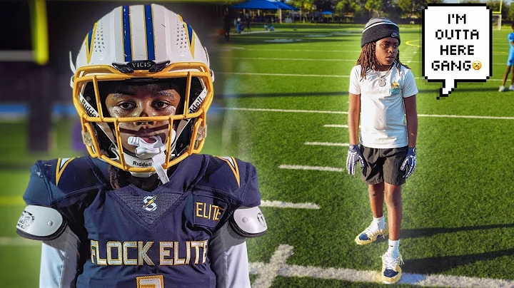 UNDERRATED 9 YEAR OLD PLAYS THE #1 TEAM IN DA NATION | MIC’D UP W/ SHAWN “SHOWTIME” PIERRE *OHH MY😳*