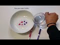 Floating heart science experiment