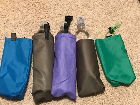 DIY Water Bottle Holders for Backpacking - YouTube DIY Water Bottle Holders for Backpacking - YouTube