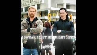 "I thought you were dead!" 😭⚡| Thor Loki edit | MONTAGEM RITMADA (Slowed reverb) #Thor #Loki #shorts