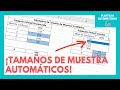 🖩 Calculadora de Tamaño de Muestra - AUTOMATIZADA 🤖 y GRATIS en Excel 🟩