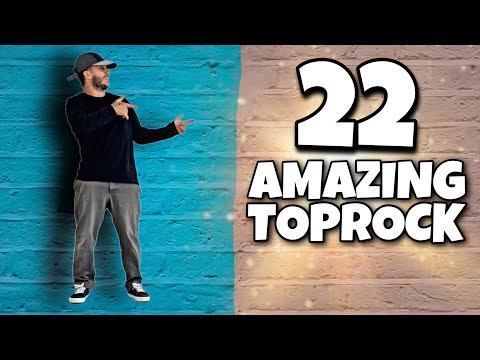 HOW TO BREAKDANCE | 22 AMAZING TOPROCK | BBOY TUTORIAL | THEAMARIST