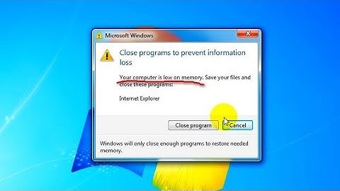 How to fix "Your computer is low on memory" error (gpedit.msc)