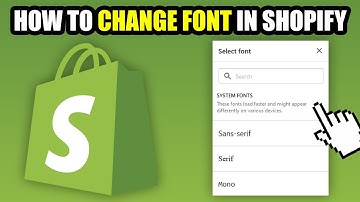 How To Change Font in Shopify (2025)