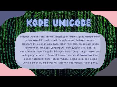 Ask Ting 2 Pengenalan Kod Asciii, Unicode, Ebcidc
