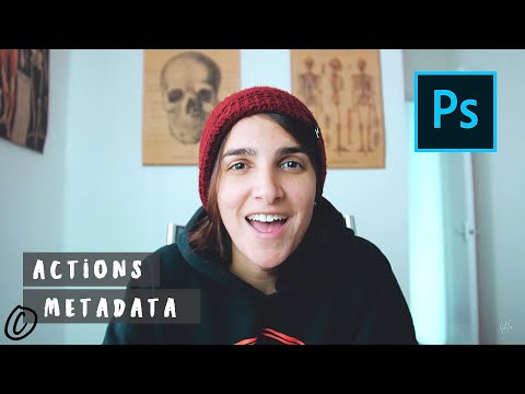 How to Automate COPYRIGHT NOTICE in METADATA: Photoshop Tutorial