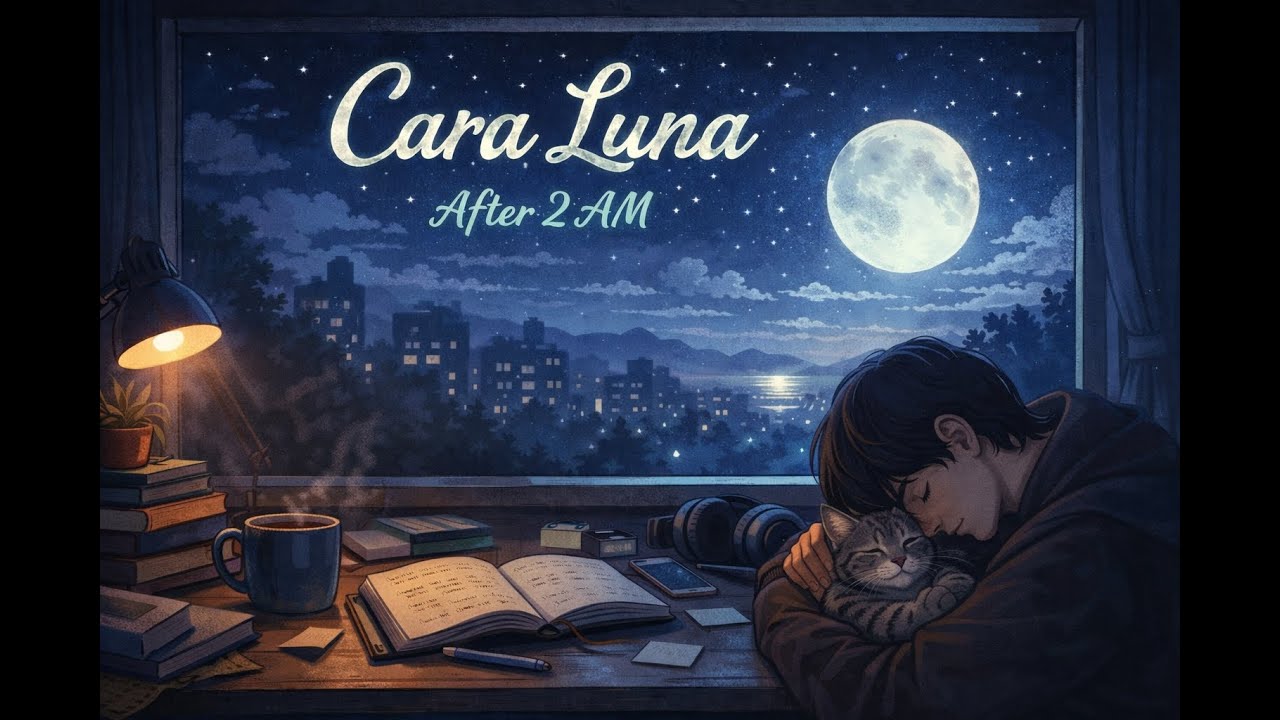 After 2 AM 🌙 | Cozy Late Night Lofi for Study, Relax, Cafés & Sleep