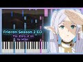 Sousou no Frieren 2nd Season Ending - The Story of Us (PV ver) Piano Cover 葬送のフリーレン 第2期