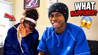 MAD AT CHLOE FOR NO REASON‼️(must watch😨)