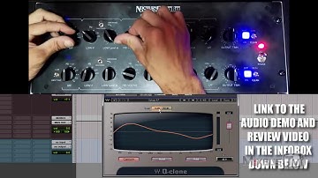 MIXBAX hardware Mastering EQ by Nocturne Audio Filters Curves Q-Clone Visualization
