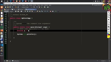 الدرس 6 من كورس الجافا  الاعلان عن المتغيرات Variables in Java Lesson 6