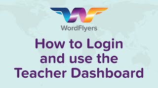 WordFlyers - Teacher Login, New Account and Teacher Dashboard screenshot 4