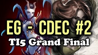 Eg Evil Geniuses Vs Cdec Dota 2 Highlights Ti5The International 5 Grand Final Game 2