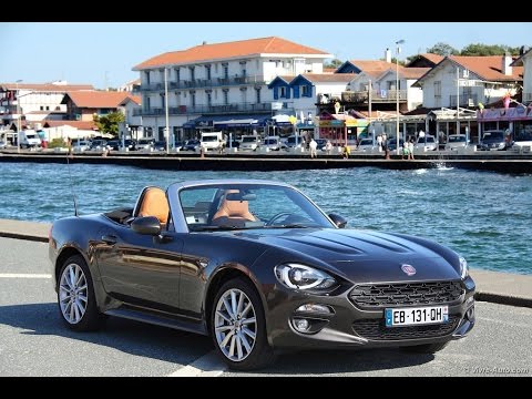 Essai Fiat 124 Spider, le Roadster plaisir !