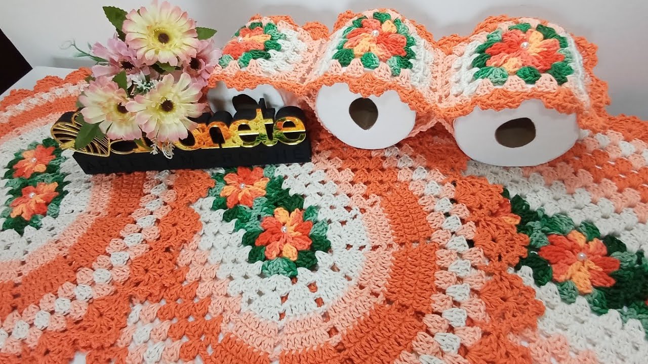 Escândalo de Lindo 😱 Fiz e ja Vendi 🤑 Jogo de Banheiro 4 Peças 