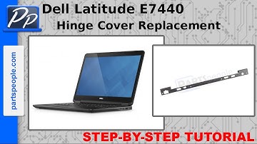 Dell Latitude E7440 Hinge Cover Video Tutorial Teardown