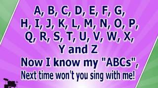 Karaoke for kids   ABC Alphabet Song   with backing melody