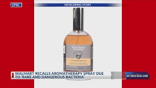 Deadly bacterial infection linked to room spray sold at Walmart