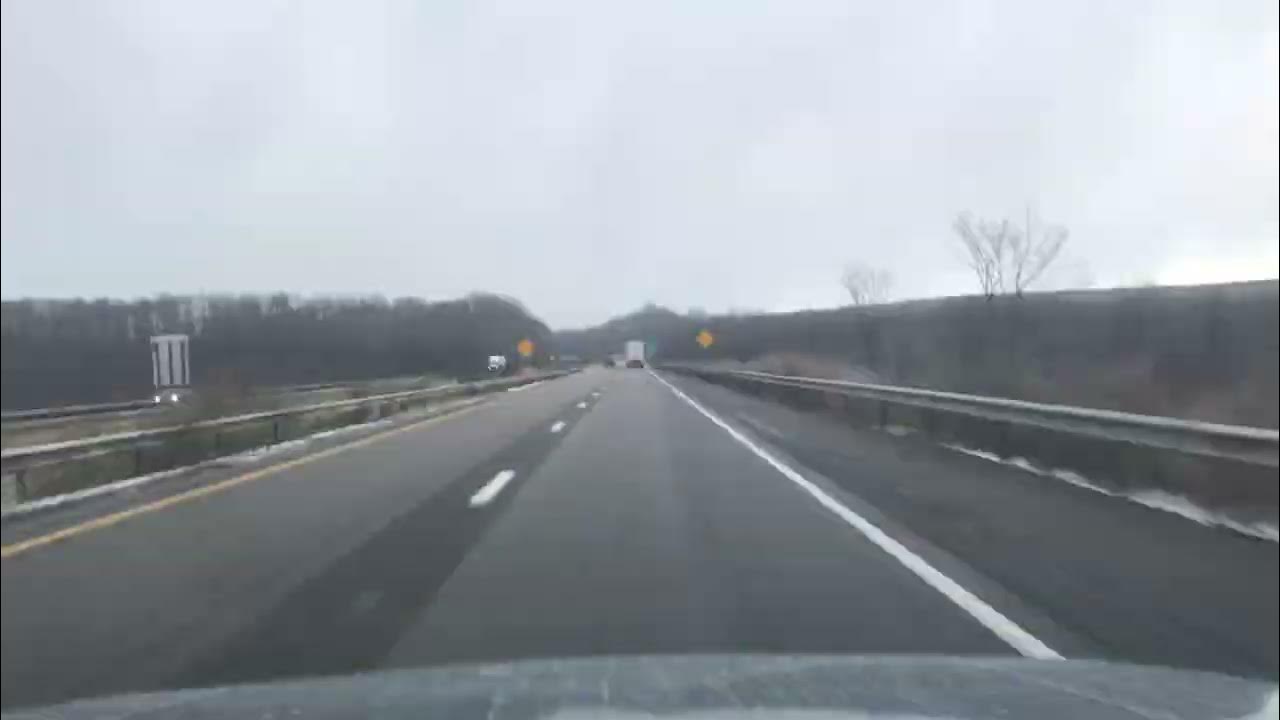 Turnpike time lapse Breezewood Donegal Somerset New Stanton Pittsburgh