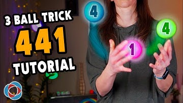 Learn to juggle 441 aka HALF BOX - Intermediate Juggling Tutorial