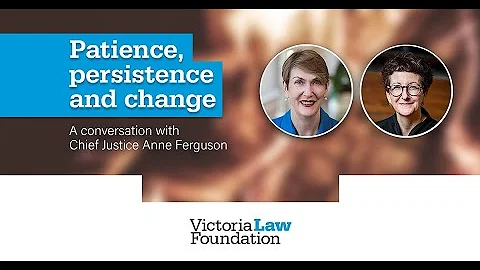 Patience, persistence and change: A conversation w...