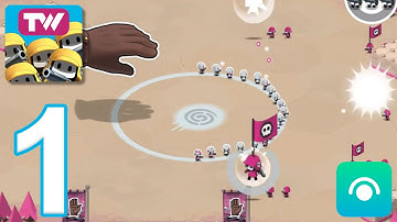 Tactile Wars - Gameplay Walkthrough Part 1 - Tutorial (iOS, Android)