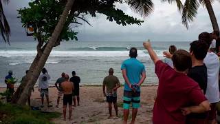 Hurricane Dorian Get A Live Look From Puerto Ricos Coastline As Dangerous Storm Bears Down